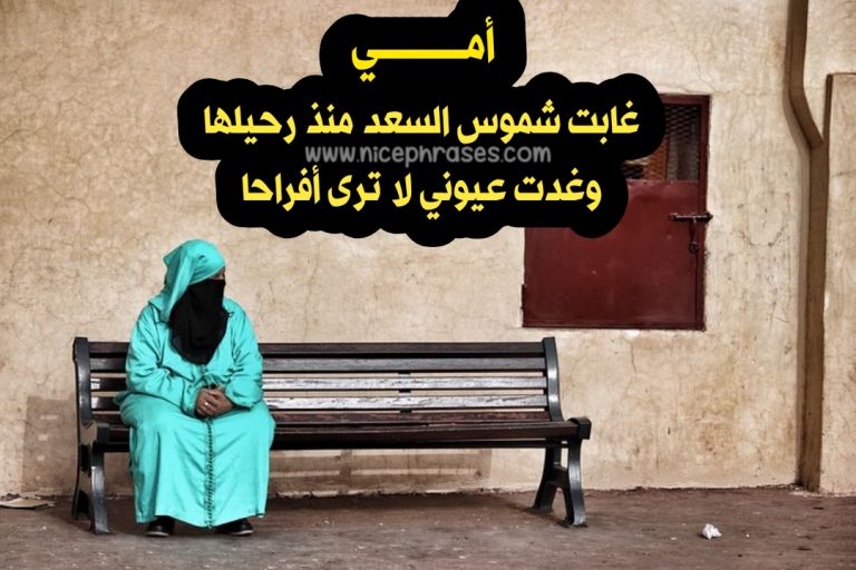 شعر يبكي عن الام